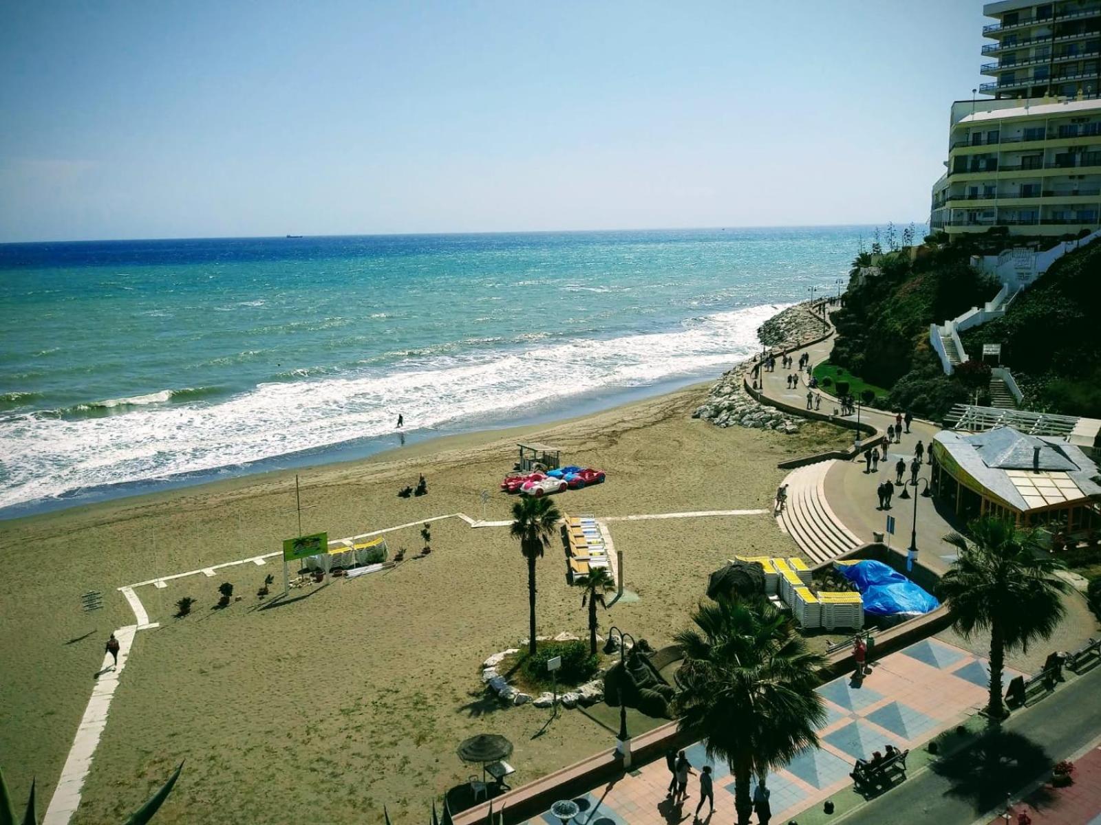 Nuevo Roca Chica, Primera Linea Playa,Torremolinos Exteriér fotografie